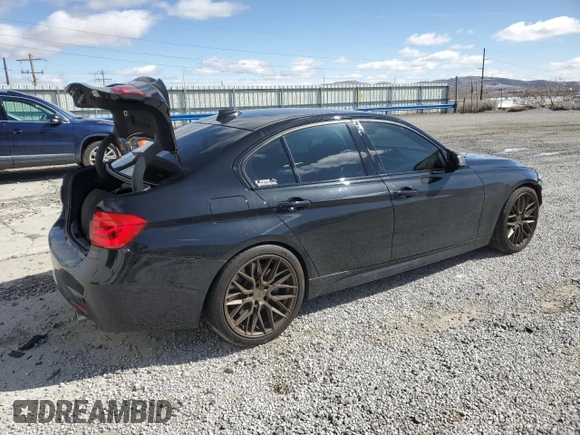 2017 BMW 3 Series 340i xDrive with VIN WBA8B7C3XHK858665, listed as a Copart auction lot 49678965 with 65,606 mi miles and Salvage Title. Bid and sale history available at carsss.com. Image 3.