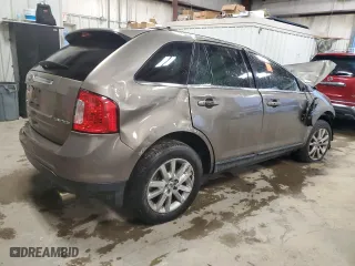 2013 Ford Edge Limited with VIN 2FMDK3KC4DBE09848, listed as a Copart auction lot 43185165 with 125,336 mi miles and Salvage Title. Bid and sale history available at carsss.com. Image 3.
