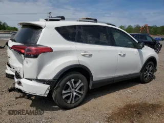 2018 Toyota RAV4 LE with VIN JTMBFREV4JJ720011, listed as a Copart auction lot 54916955 with 135,717 mi miles and Salvage Title. Bid and sale history available at carsss.com. Image 3.