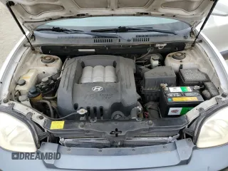 2004 Hyundai Santa Fe GLS with VIN KM8SC13D94U584316, listed as a Copart auction lot 46545185 with 107,682 mi miles and Salvage Title. Bid and sale history available at carsss.com. Image 12.