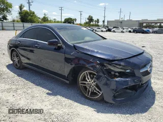 2018 Mercedes-Benz CLA 250 with VIN WDDSJ4EB1JN519379, listed as a Copart auction lot 54769285 with 114,129 mi miles and Salvage Title. Bid and sale history available at DreamBid. Image 4.