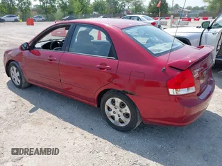 2009 Kia Spectra EX z VIN KNAFE221295590146, wystawiony jako IAAI lot #42449262 z przebiegiem 132 879 mil mil oraz . Historia ofert i sprzedaży dostępna na DreamBid. Obrazek 3.