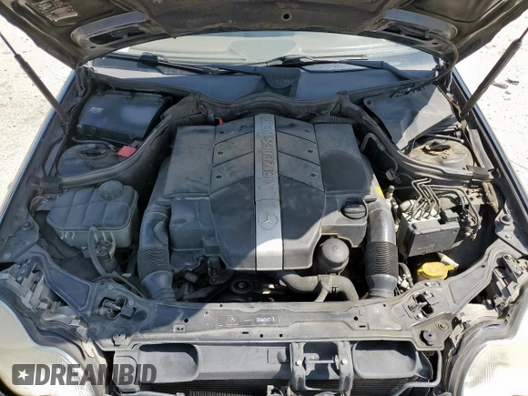2003 Mercedes-Benz C 240 with VIN WDBRF61JX3F375295, listed as a Copart auction lot 60106075 with 153,767 mi miles and Salvage title. Bid and sale history available at DreamBid. Image 11.