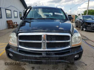 2006 Dodge Durango SLT with VIN 1D4HB48N76F172166, listed as a Copart auction lot 56859445 with 195,673 mi miles and Salvage title. Bid and sale history available at DreamBid. Image 5.