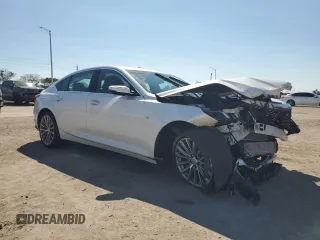 2024 Cadillac CT5 Premium Luxury z VIN 1G6DN5RK5R0121594, wystawiony jako Copart lot #46986405 z przebiegiem 9 010 mil mil oraz Szkoda całkowita • Salvage title. Historia ofert i sprzedaży dostępna na DreamBid. Obrazek 4.