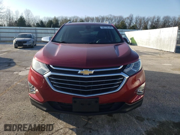 2018 Chevrolet Equinox Premier with VIN 3GNAXMEV2JS564813, listed as a Copart auction lot 52710195 with 70,042 mi miles and Salvage Title. Bid and sale history available at carsss.com. Image 5.