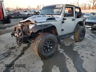2007 Jeep Wrangler X with VIN 1J4FA24137L107083, listed as a Copart auction lot 88334565 with 156,689 mi miles and Salvage Title. Bid and sale history available at carsss.com. Image 1.