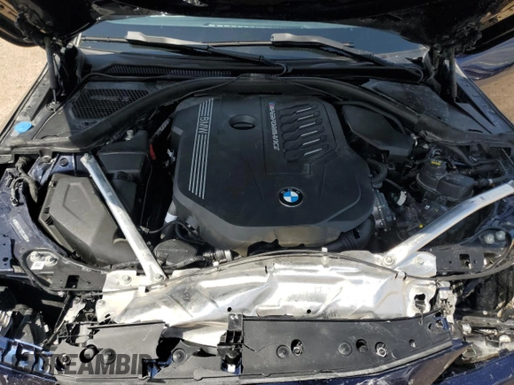 2023 BMW 4 Series M440i with VIN WBA53AT03PCL15153, listed as a Copart auction lot 49828855 with 7,354 mi miles and Salvage Title. Bid and sale history available at DreamBid. Image 11.