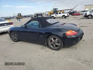 2002 Porsche Boxster with VIN WP0CA298X2U624074, listed as a Copart auction lot 42729845 with 116,119 mi miles and Salvage title. Bid and sale history available at DreamBid. Image 2.