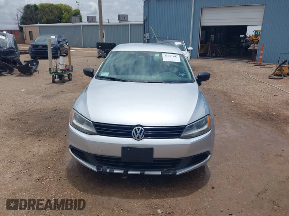 2013 Volkswagen Jetta S with VIN 3VW2K7AJ4DM410383, listed as a IAAI auction lot 42627193 with 154,300 mi miles and . Bid and sale history available at DreamBid. Image 12.