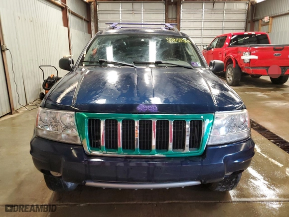 2004 Jeep Grand Cherokee Limited with VIN 1J4GW58S44C198838, listed as a Copart auction lot 55855314 with 114,814 mi miles and Salvage Title. Bid and sale history available at carsss.com. Image 5.