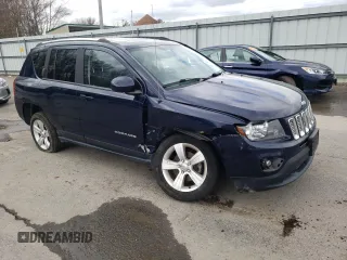 2015 Jeep Compass High Altitude Edition with VIN 1C4NJCEA2FD335185, listed as a Copart auction lot 46255603 with 57,054 mi miles. Bid and sale history available at carsss.com. Image 4.