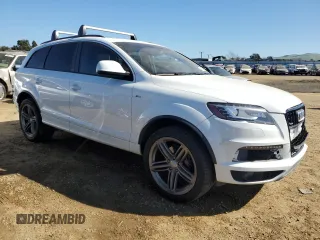 2015 Audi Q7 3.0L TDI Prestige with VIN WA1WMAFE0FD016301, listed as a Copart auction lot 46296335 with 86,984 mi miles and Salvage Title. Bid and sale history available at carsss.com. Image 4.