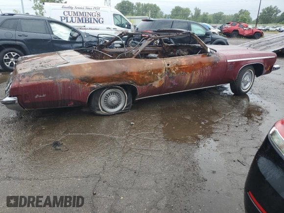 1973 Oldsmobile 88 z VIN 3N67T3M156349, wystawiony jako Copart lot #65589454 z przebiegiem Nie podano mil oraz Czysty tytuł • Clean title. Historia ofert i sprzedaży dostępna na DreamBid. Obrazek 3.