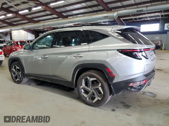 2024 Hyundai Tucson Limited with VIN 5NMJECDE5RH344465, listed as a Copart auction lot 56692455 with 9,490 mi miles and Salvage title. Bid and sale history available at DreamBid. Image 2.