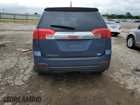 2012 GMC Terrain SLE-1 with VIN 2GKALMEK4C6293589, listed as a Copart auction lot 61306625 with 233,732 mi miles and Salvage title. Bid and sale history available at DreamBid. Image 6.