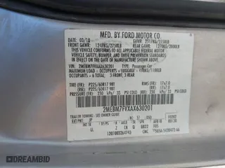 2007 Mercury Grand Marquis GS with VIN 2MEFM74VX7X616232, listed as a IAAI auction lot 42043452 with 331,491 mi miles. Bid and sale history available at carsss.com. Image 9.