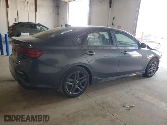 2020 Kia Forte GT-Line with VIN 3KPF34AD2LE156837, listed as a Copart auction lot 48761935 with 43,706 mi miles and Salvage Title. Bid and sale history available at DreamBid. Image 3.
