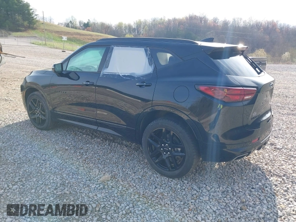 2025 Chevrolet Blazer RS with VIN 3GNKBKRS3SS103807, listed as a IAAI auction lot 41660219 with Not provided miles and . Bid and sale history available at DreamBid. Image 3.