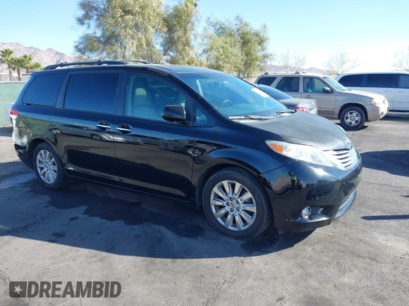 2012 Toyota Sienna XLE AAS with VIN 5TDYK3DC5CS268322, listed as a IAAI auction lot 41515422 with 218,201 mi miles and . Bid and sale history available at DreamBid. Image 1.