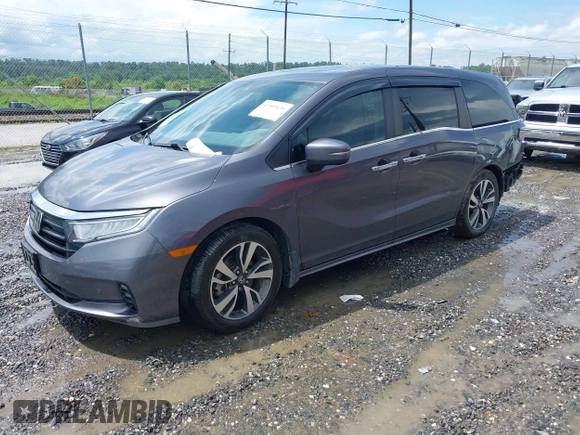2021 Honda Odyssey Touring с VIN 5FNRL6H86MB013953, выставлен на аукционе IAAI как лот 42509136 с пробегом 79 185 миль миль и . История ставок и продаж доступна на DreamBid. Изображение 2.