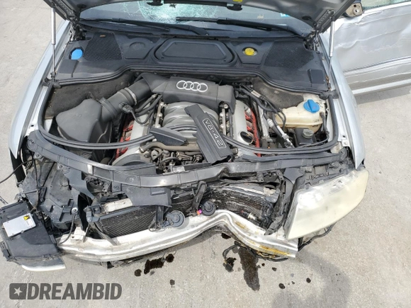 2004 Audi A8 с VIN WAUML44E94N001367, выставлен на аукционе Copart как лот 54968885 с пробегом Не указан миль и Списание • Salvage title. История ставок и продаж доступна на DreamBid. Изображение 11.