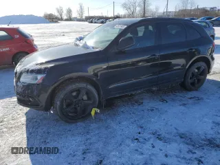 2015 Audi Q5 Premium with VIN WA1MGCFP0FA046394, listed as a Copart auction lot 43821905 with 370,602 mi miles and Salvage title. Bid and sale history available at DreamBid. Image 1.