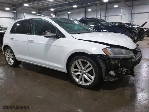 2015 Volkswagen Golf TSI S with VIN 3VW217AU8FM008463, listed as a Copart auction lot 43637843 with 99,582 mi miles. Bid and sale history available at carsss.com. Image 4.