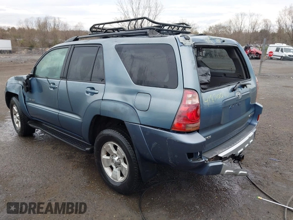 2004 Toyota 4Runner SR5 with VIN JTEBU14R248023777, listed as a IAAI auction lot 41850010 with 301,919 mi miles and . Bid and sale history available at DreamBid. Image 3.