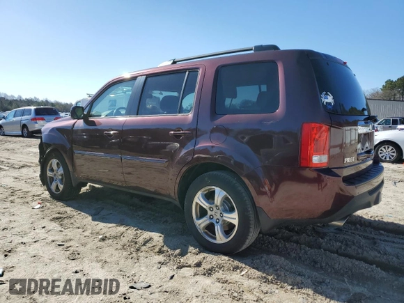 2015 Honda Pilot EX-L with VIN 5FNYF4H53FB015840, listed as a Copart auction lot 50553695 with 111,125 mi miles and Salvage Title. Bid and sale history available at carsss.com. Image 2.