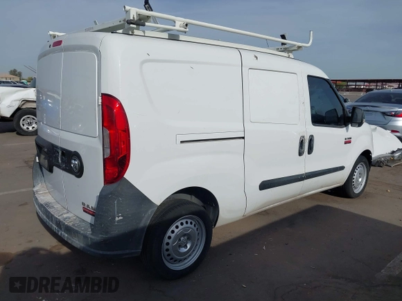 2020 Ram ProMaster City Cargo Van Tradesman with VIN ZFBHRFAB3L6P28346, listed as a IAAI auction lot 41905921 with 76,980 mi miles. Bid and sale history available at carsss.com. Image 4.