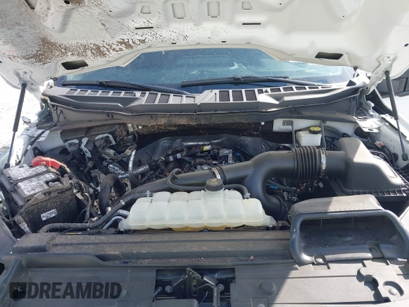 2023 Ford F-150 XL with VIN 1FTEX1CP9PKF91606, listed as a IAAI auction lot 42124058 with 23,535 mi miles and . Bid and sale history available at DreamBid. Image 10.