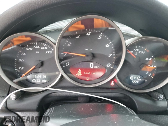 2005 Porsche Boxster с VIN WP0CA29845U710615, выставлен на аукционе Copart как лот 82493454 с пробегом 113 478 миль миль и Чистый • Clean title. История ставок и продаж доступна на DreamBid. Изображение 9.