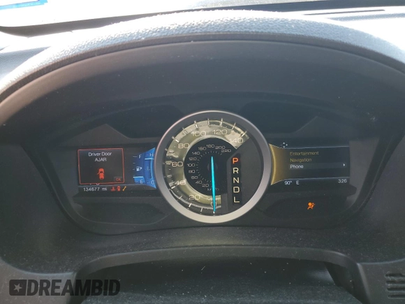2014 Ford Explorer Limited with VIN 1FM5K7F92EGC15100, listed as a Copart auction lot 75461964 with 134,677 mi miles and Salvage Title. Bid and sale history available at DreamBid. Image 9.