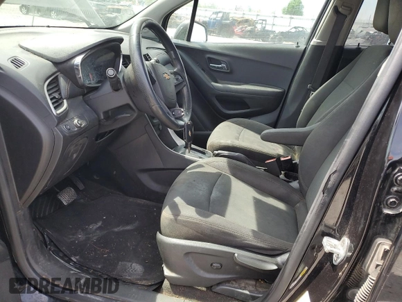 2020 Chevrolet Trax LS with VIN KL7CJKSB5LB087839, listed as a Copart auction lot 54225605 with 114,619 mi miles and Salvage title. Bid and sale history available at DreamBid. Image 7.