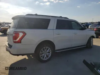2020 Ford Expedition Max XLT with VIN 1FMJK1HT6LEA91796, listed as a Copart auction lot 46881665 with 66,887 mi miles and Salvage Title. Bid and sale history available at DreamBid. Image 3.