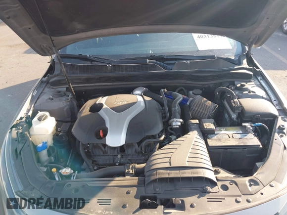 2015 Kia Optima SX Turbo with VIN 5XXGR4A61FG395148, listed as a IAAI auction lot 40313811 with 104,978 mi miles and . Bid and sale history available at DreamBid. Image 10.