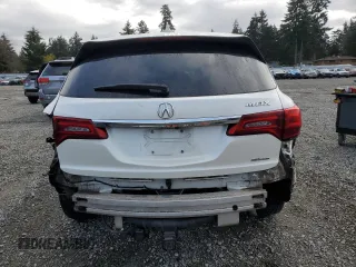 2014 Acura MDX with VIN 5FRYD4H29EB011333, listed as a Copart auction lot 51487575 with 168,311 mi miles and Salvage Title. Bid and sale history available at carsss.com. Image 6.