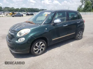 2014 FIAT 500L Lounge with VIN ZFBCFACH1EZ021996, listed as a Copart auction lot 64144285 with 151,481 mi miles and Clean title. Bid and sale history available at DreamBid. Image 1.
