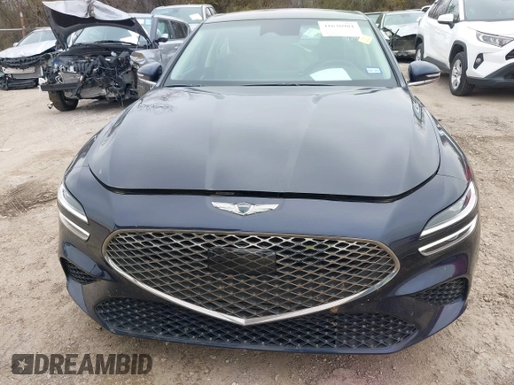 2023 Genesis G70 2.0T with VIN KMTG34TA3PU129307, listed as a IAAI auction lot 41636981 with 37,593 mi miles and . Bid and sale history available at DreamBid. Image 13.