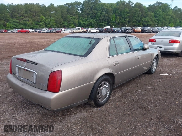 2003 Cadillac DeVille z VIN 1G6KD54Y33U168709, wystawiony jako IAAI lot #42197430 z przebiegiem 287 747 mil mil oraz . Historia ofert i sprzedaży dostępna na DreamBid. Obrazek 4.