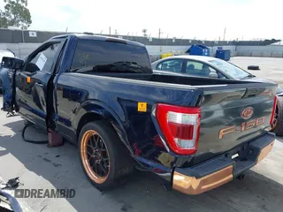 2021 Ford F-150 XL with VIN 1FTMF1E55MKD82627, listed as a IAAI auction lot 41999295 with Not provided miles and . Bid and sale history available at DreamBid. Image 3.
