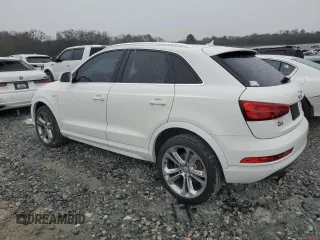 2018 Audi Q3 Premium Plus with VIN WA1HCCFS0JR002116, listed as a Copart auction lot 44686015 with 86,580 mi miles and Salvage title. Bid and sale history available at DreamBid. Image 2.