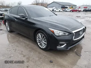 2018 Infiniti Q50 Sport z VIN JN1EV7AP3JM358184, wystawiony jako IAAI lot #42005200 z przebiegiem 99 264 mil mil oraz . Historia ofert i sprzedaży dostępna na DreamBid. Obrazek 1.