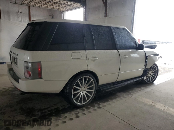 2008 Land Rover Range Rover HSE z VIN SALME15448A291802, wystawiony jako Copart lot #57787525 z przebiegiem 190 683 mil mil oraz Szkoda całkowita • Salvage title. Historia ofert i sprzedaży dostępna na DreamBid. Obrazek 3.