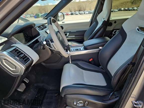2022 Land Rover Range Rover Sport SVR с VIN SALWZ2RE2NA239229, выставлен на аукционе Copart как лот 51290985 с пробегом 15 952 миль миль и Списание • Salvage title. История ставок и продаж доступна на DreamBid. Изображение 7.