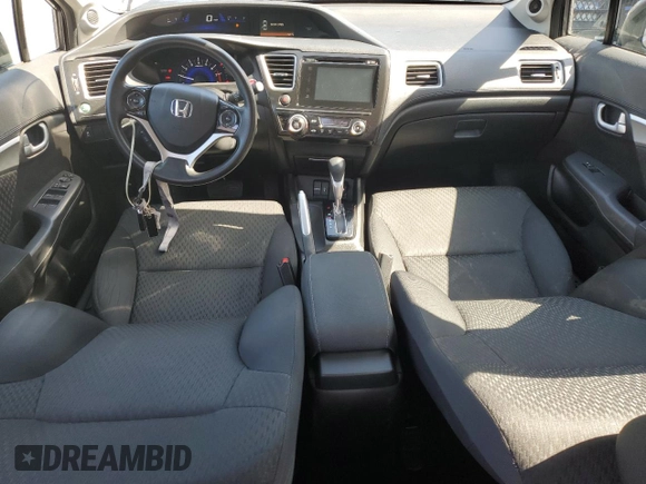 2015 Honda Civic EX with VIN 19XFB2F86FE008181, listed as a Copart auction lot 55207415 with 131,178 mi miles and Salvage Title. Bid and sale history available at DreamBid. Image 8.