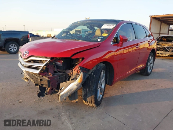 2015 Toyota Venza XLE with VIN 4T3ZK3BB2FU074512, listed as a IAAI auction lot 41990643 with 97,453 mi miles. Bid and sale history available at carsss.com. Image 2.