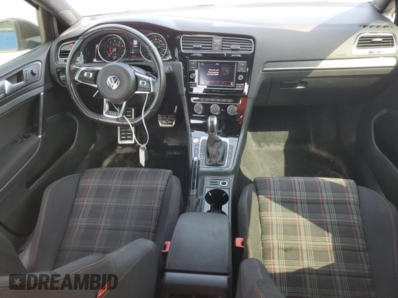 2019 Volkswagen Golf GTI S with VIN 3VW6T7AU6KM012050, listed as a Copart auction lot 45873434 with 61,116 mi miles. Bid and sale history available at carsss.com. Image 8.