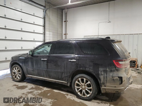 2018 Dodge Durango Citadel with VIN 1C4RDJEG9JC445313, listed as a Copart auction lot 44143445 with 82,752 mi miles and Salvage title. Bid and sale history available at DreamBid. Image 2.